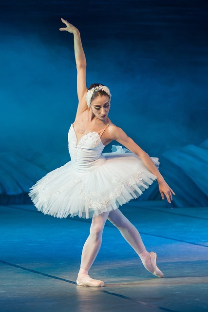 Woman dancing ballet